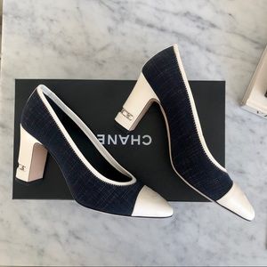 🖤Denin & Chain Chanel Pumps🖤price is firm